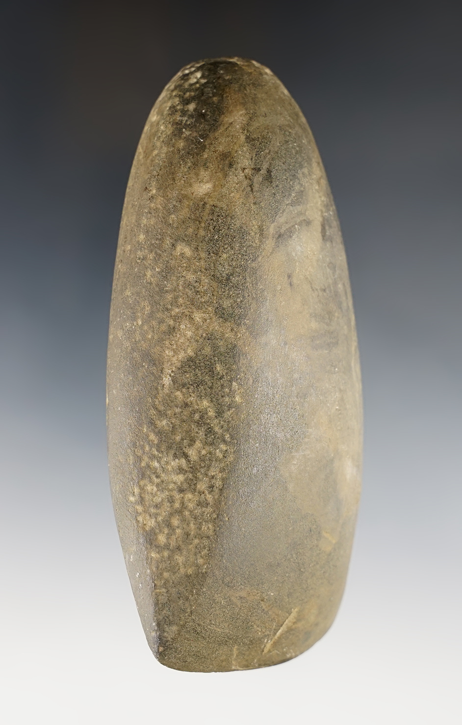 4 5/8" Celt with a nice bit. Found in Tioga Co., Pennsylvania.