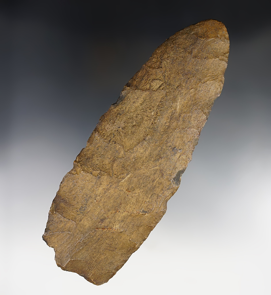 Huge 8 1/16" well patinated Blade found in New York.