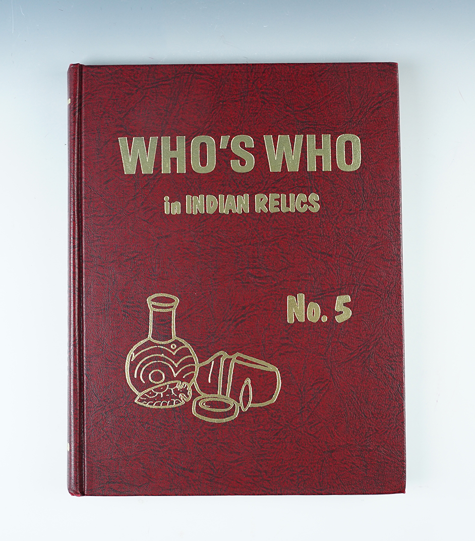 Hardback Book: Who's Who in Indian Relics, No. 5, First Edition 1980. 