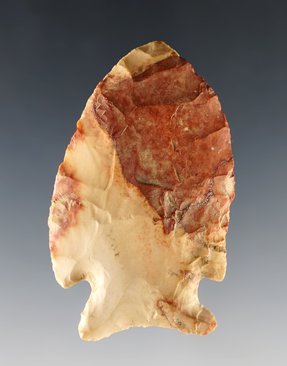 2 3/8" highly colorful Tennessee Cornernotch.