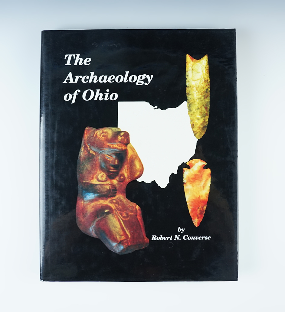 Hardback Book: The Archaeology of Ohio by Robert N. Converse, 370 pages. Signed by author. 
