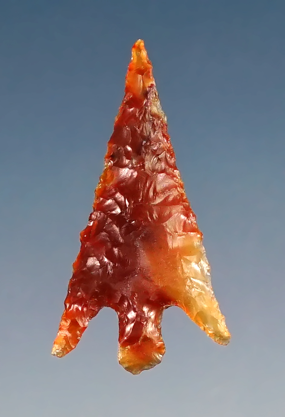 13/16" Columbia Plateau Gem point made from beautiful agate found near the Columbia River. 