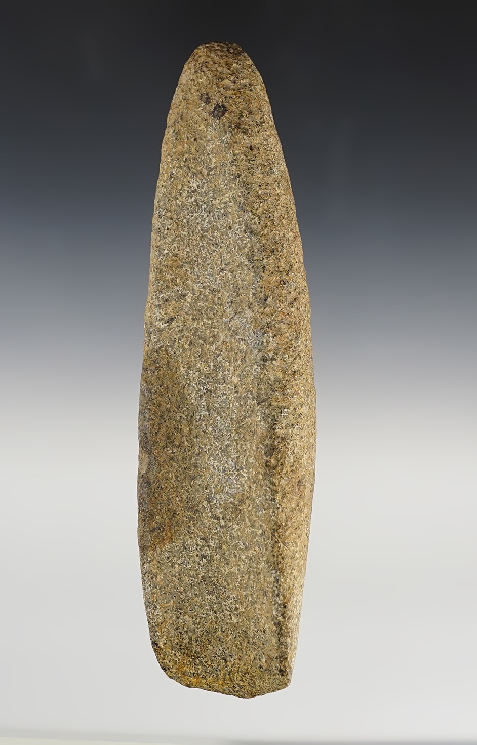 7 1/16" Stone Gouge with some use-polish to the bit. From the E.M. Buckingham Collection.