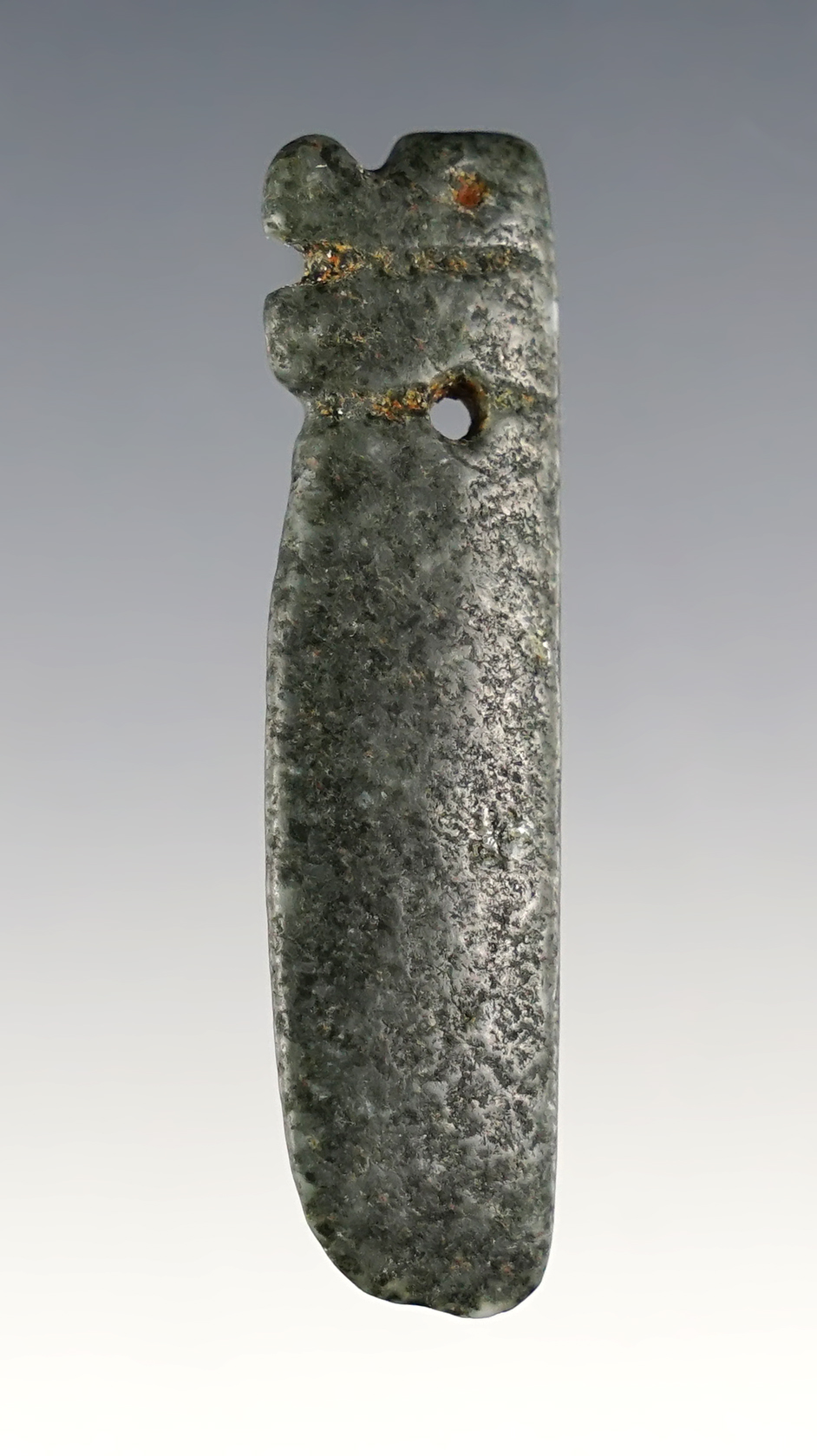 2 1/8"  Profile zoomorphic head figure pendant,Nicoya Region, Costa Rica
