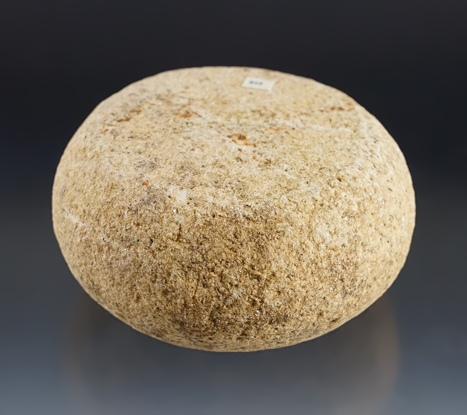 3 11/16" Quartz Discoidal found in Macoupin County Illinois. Ex. Mark Miller, Randall Kimbrell.