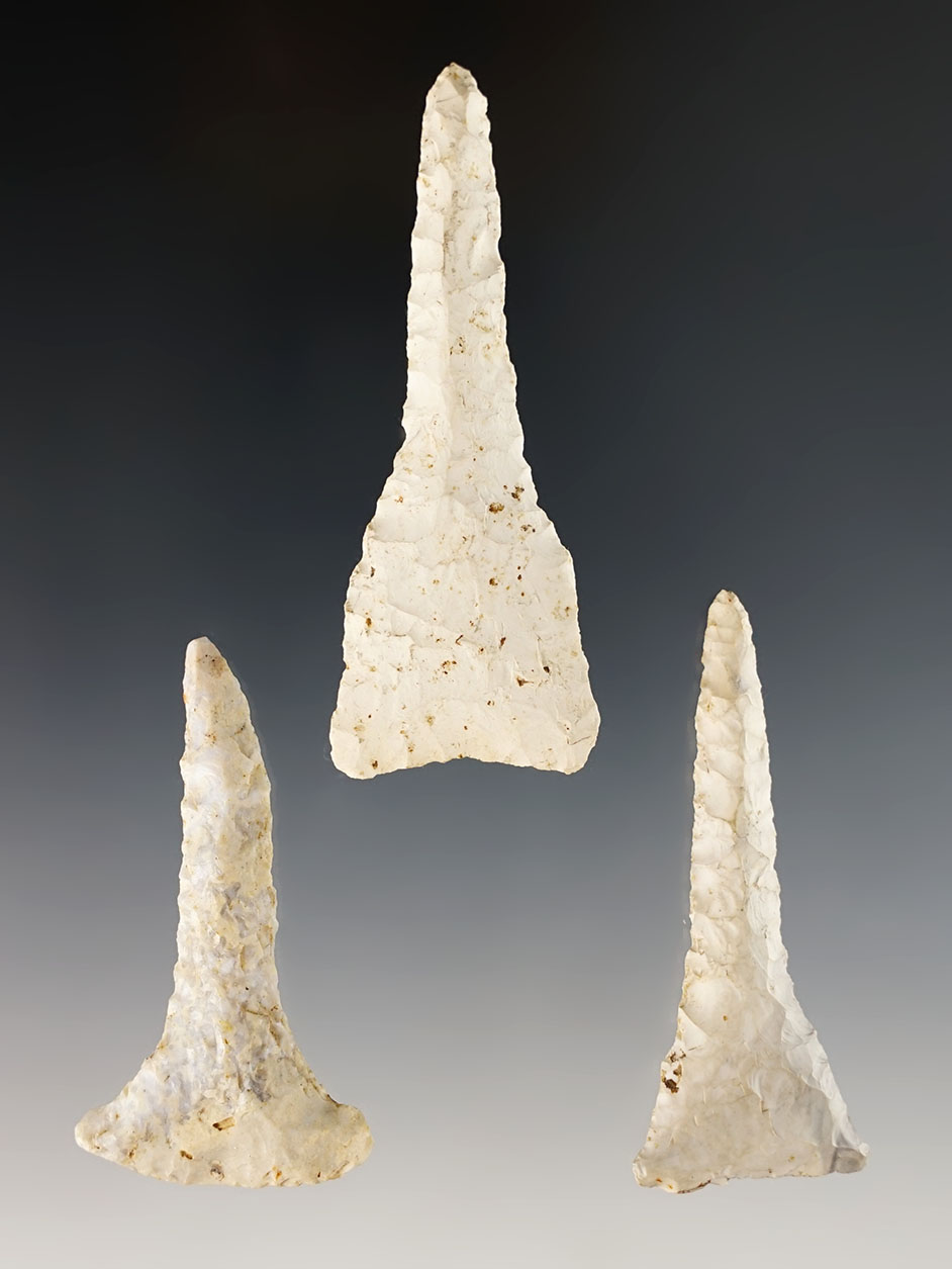 Set of 3 very nice Ohio Drills in excellent condition. Largest is 2 3/4".