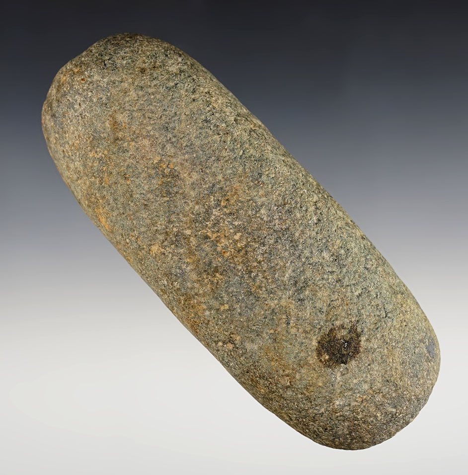 5 3/4" long roller style Pestle found in VanWert Co., Ohio.