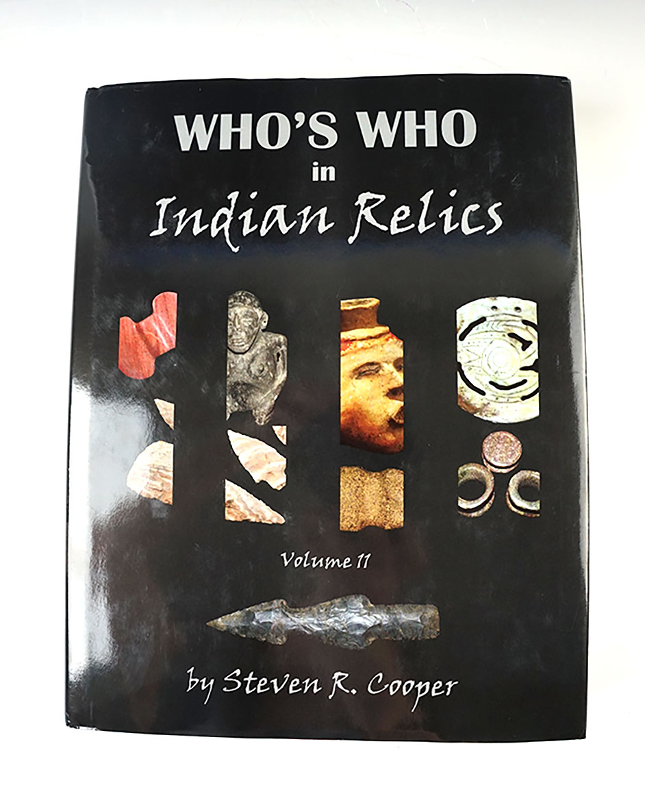 Hardback Book: Who's Who in Indian Relics No. 11 by Steven R. Cooper. 