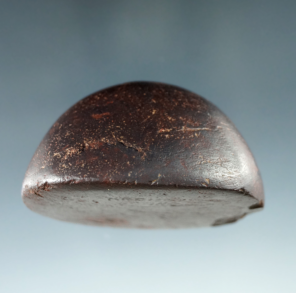 2" x 1 1/2" Highly polished Hematite Cone - Frankton, Madison Co., Indiana.