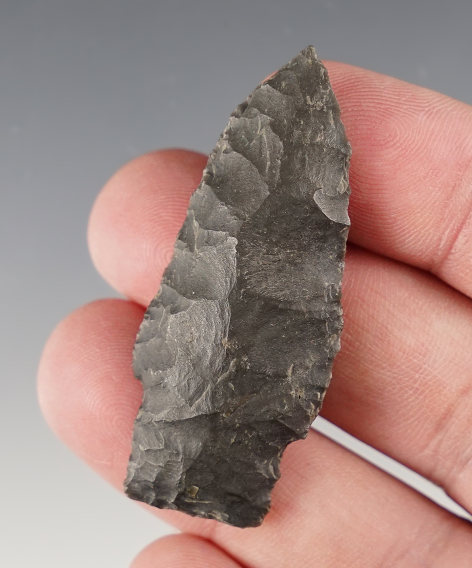 2 1/16" Cody Complex/Scottsbluff found near Silver Lake, Lake Co., Oregon 1939 by Carrol Howe.