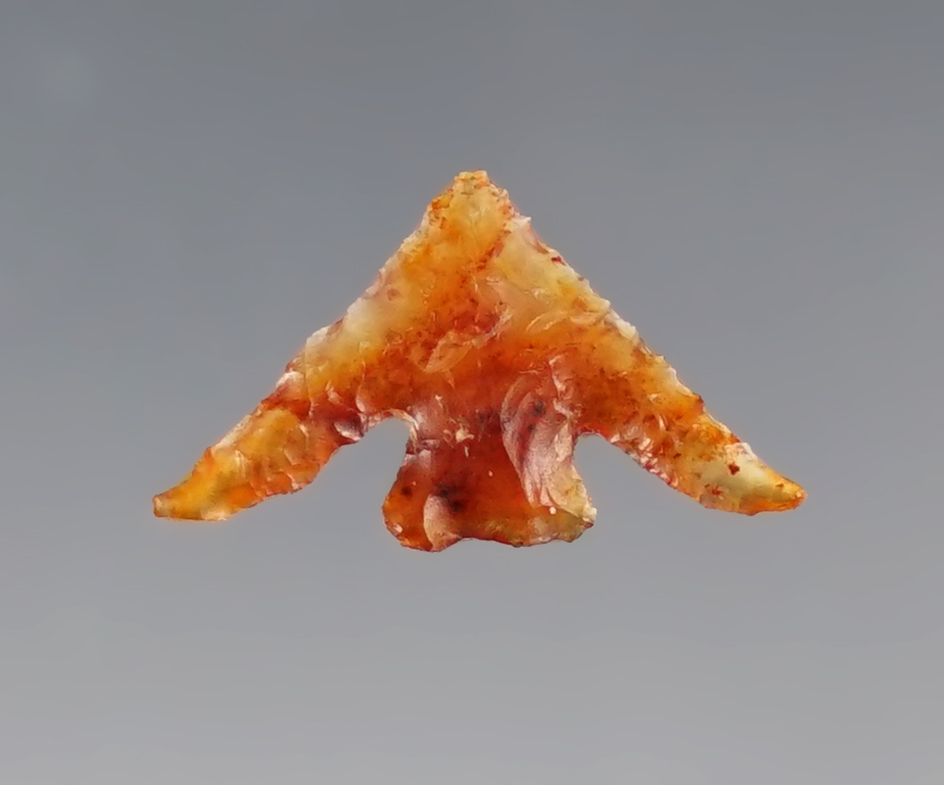 Fine 1/2" Columbia Plateau - Carnelian Agate. Found near the John Day Rapids, Oregon in 1960's.