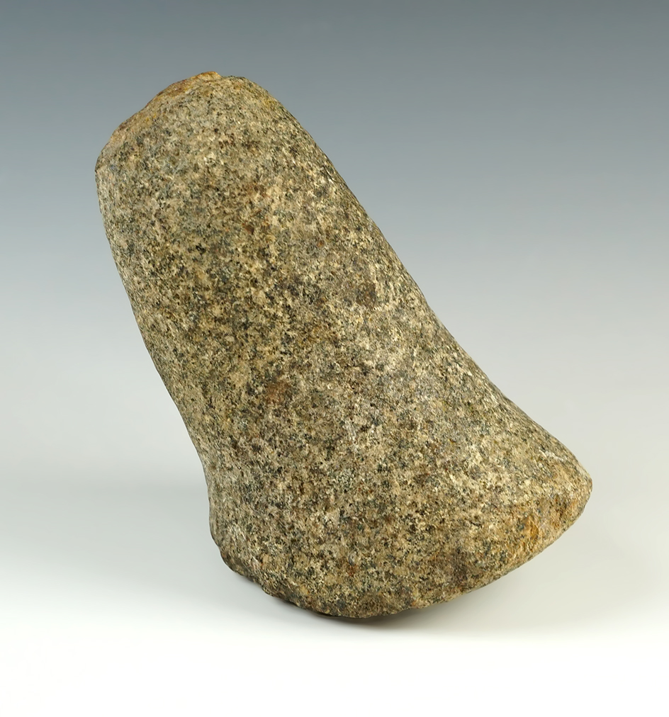 Nicely made 5 1/4" Hardstone Pestle found in Summit Co., Ohio.