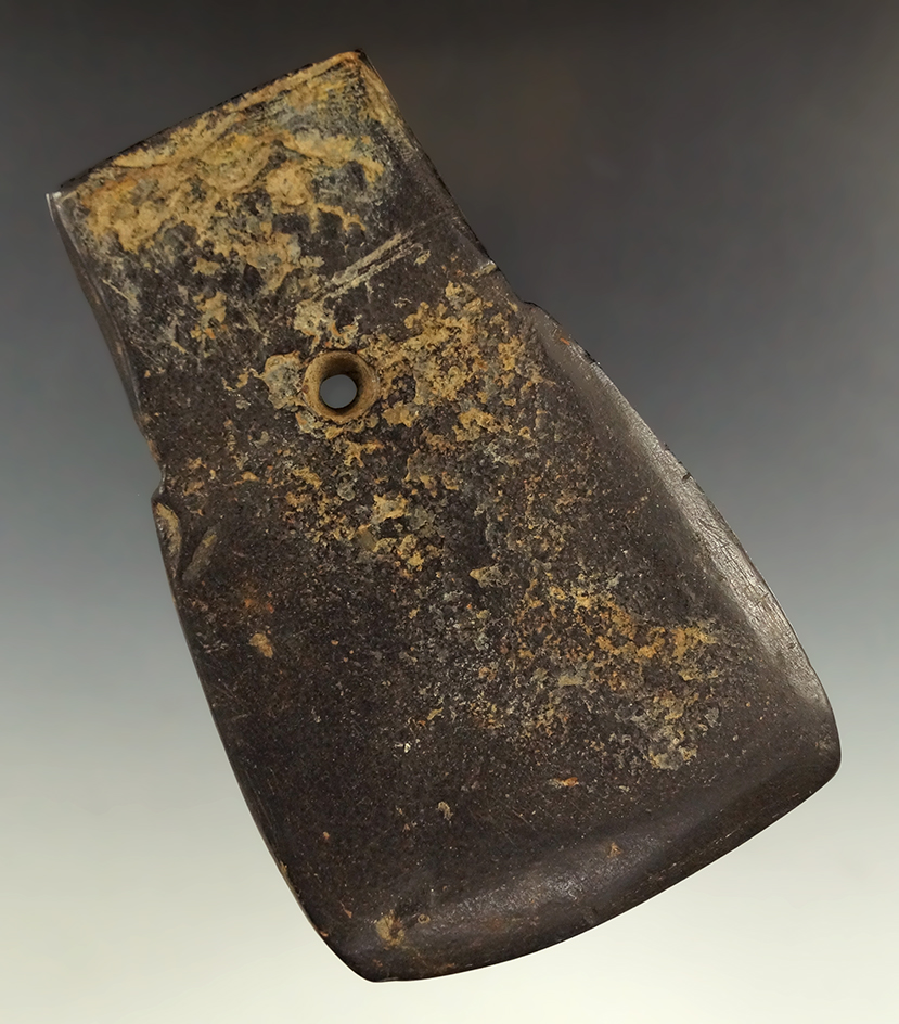 5 5/8" Shovel Pendant, Washington Co., Ohio. Ex., C. Lynch, G. Heckman, Weidner. Pictured!