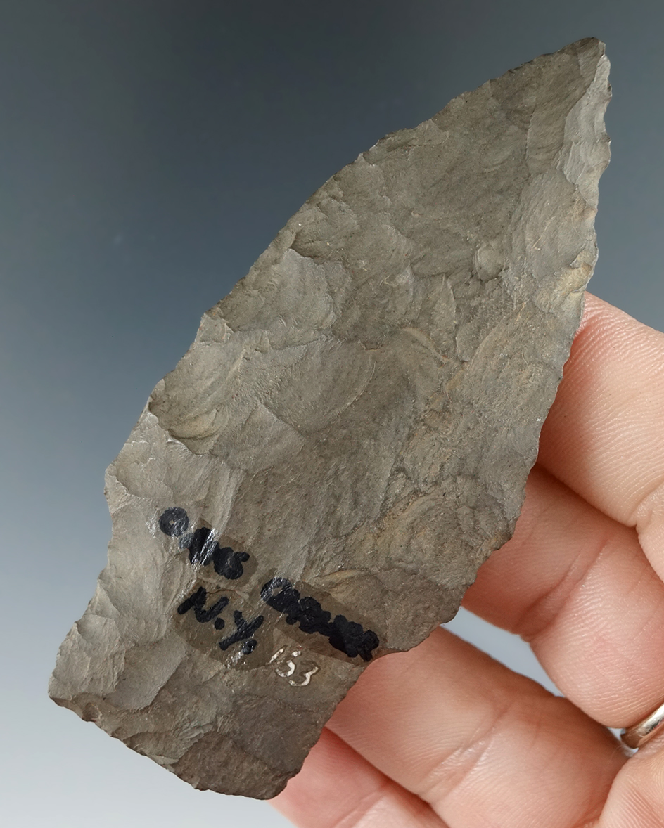 3 5/16" Fox Creek found in New York.