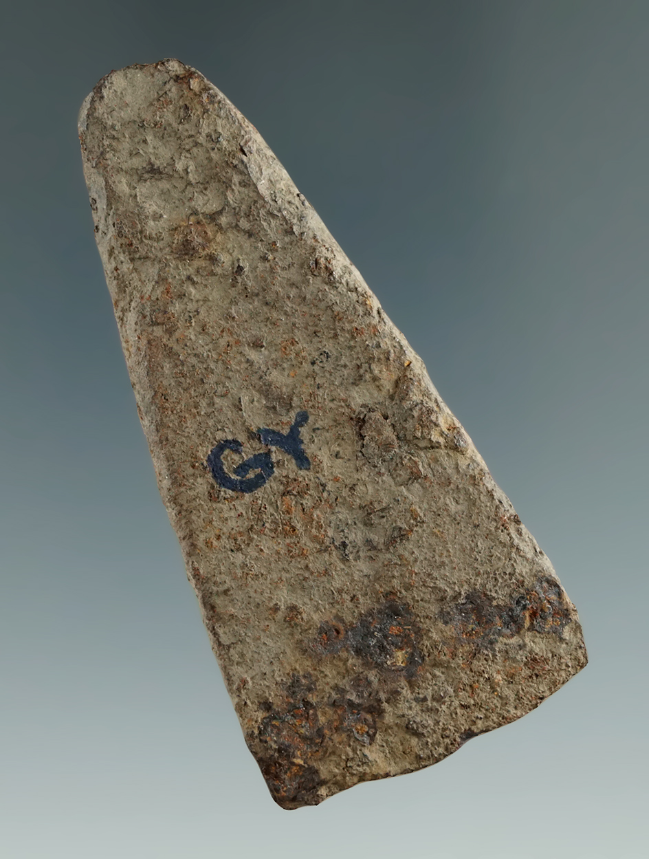 2 9/16" iron trade chisel found in New York.