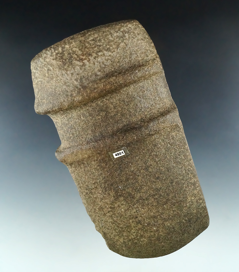 7 " Long 3/4 Groove Axe that is well defined and a nice top flute, Southern Indiana. Ex. Shivley.