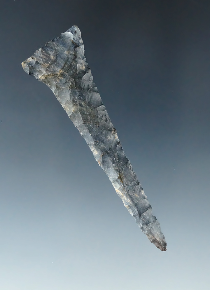 2 15/16" Coshocton Flint Drill found in Montgomery Co., Ohio.
