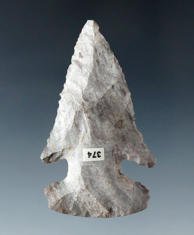 2 5/8" Archaic Bevel found in Indiana.