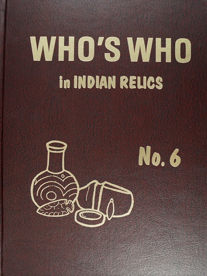 Who’s Who in Indian Relics No. 6 first edition by Thompson.