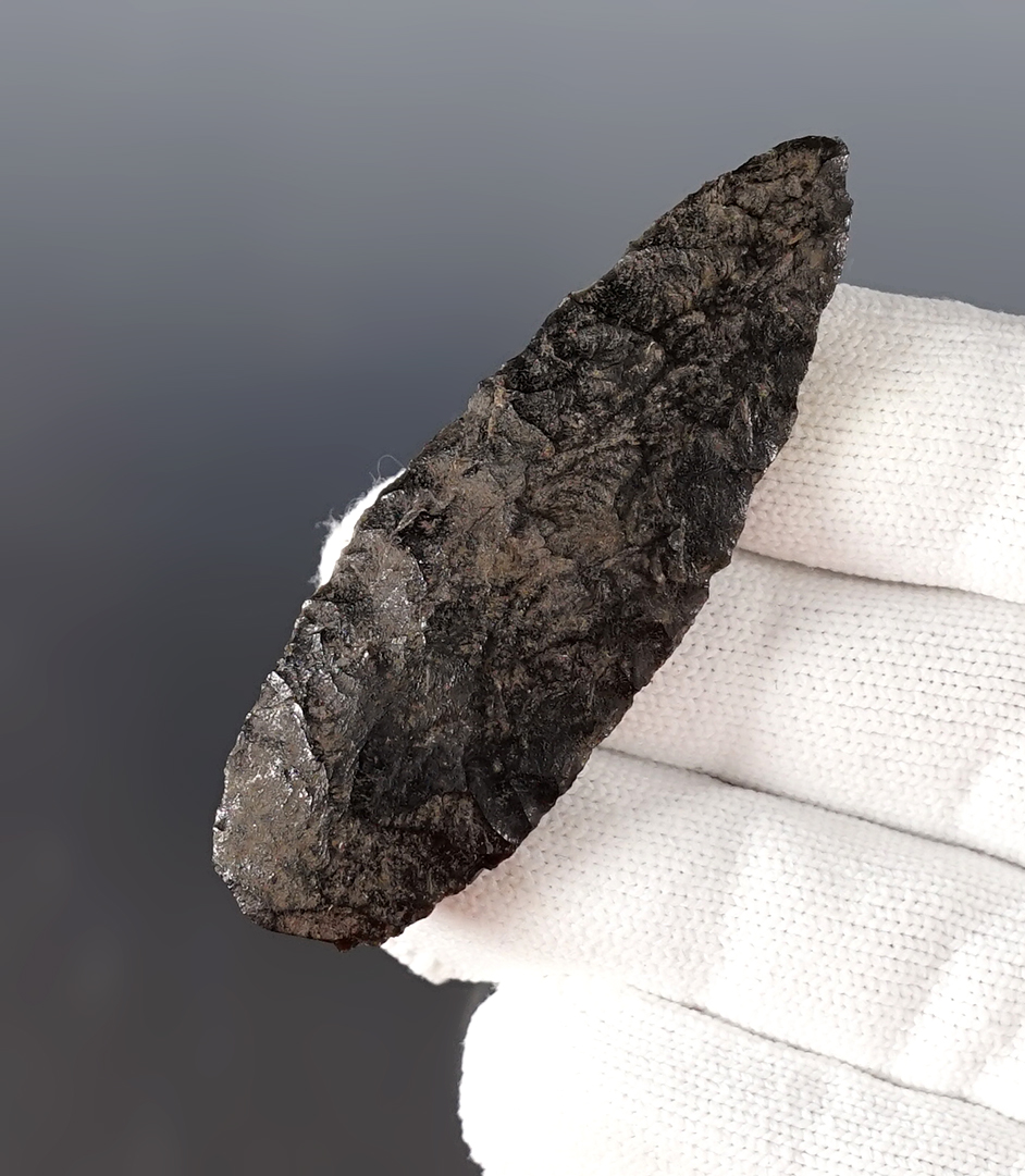 Well patinated 2 5/8" Cascade found by Carrol Howe, in the 1950’s, Klamath Co., Oregon.