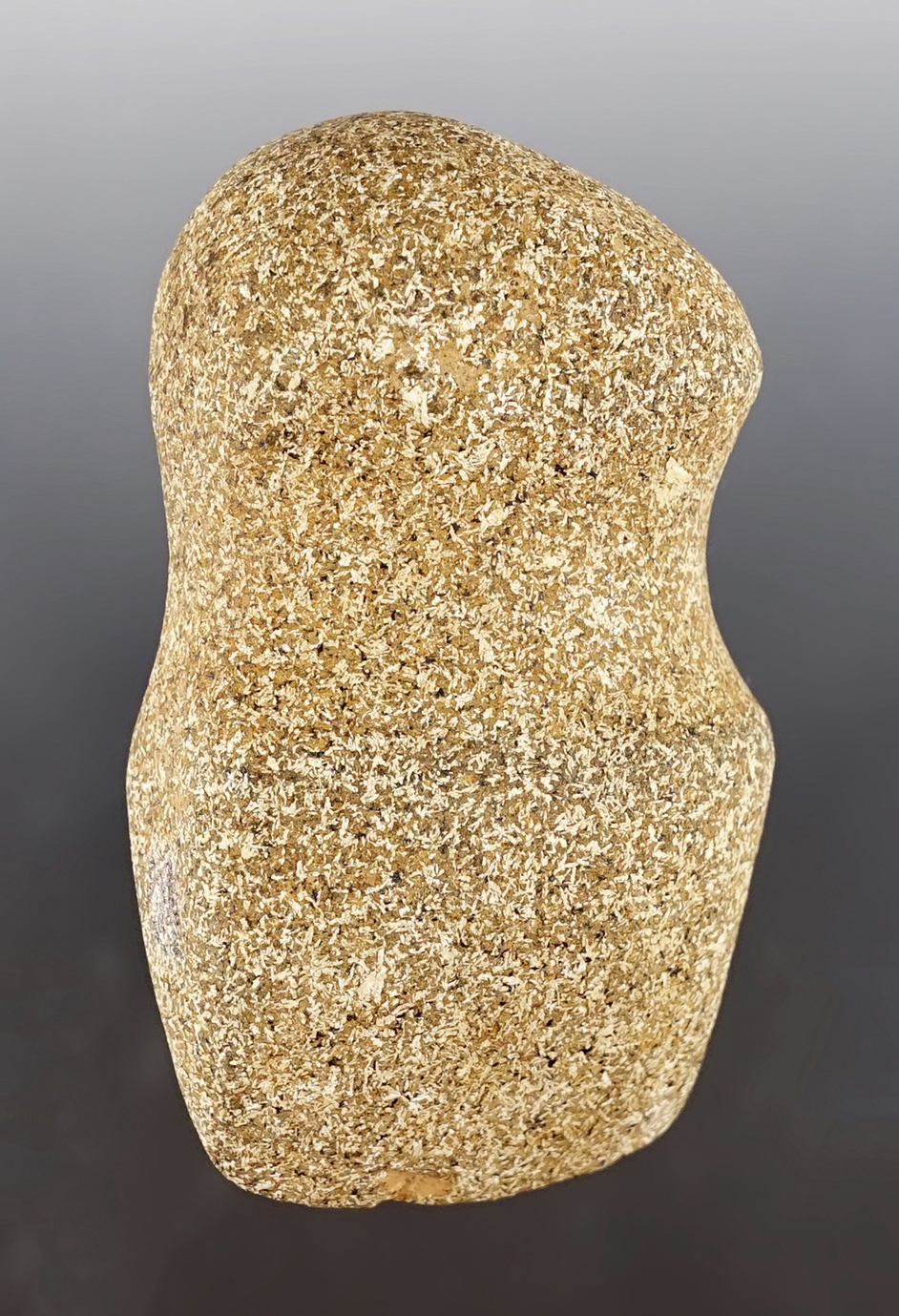 3 11/16"Hardstone miniature Axe found in White Co., Illinois. Ex. Garry Mumaw.