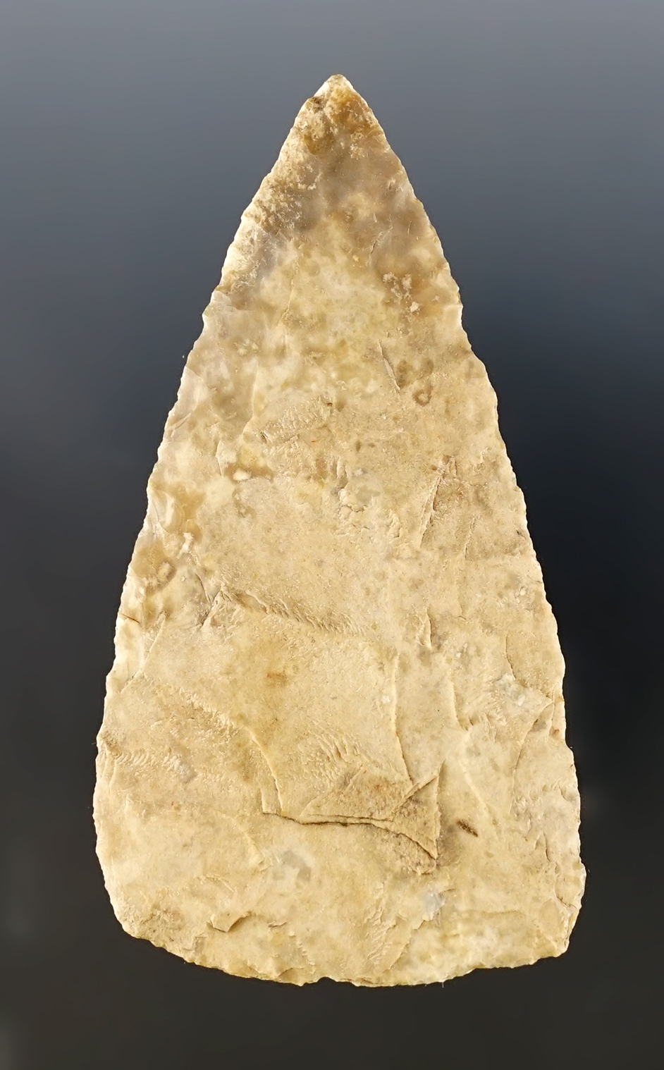 Well made 3 3/8" Covington Blade found in Texas. Ex. Museum of Native American History. 