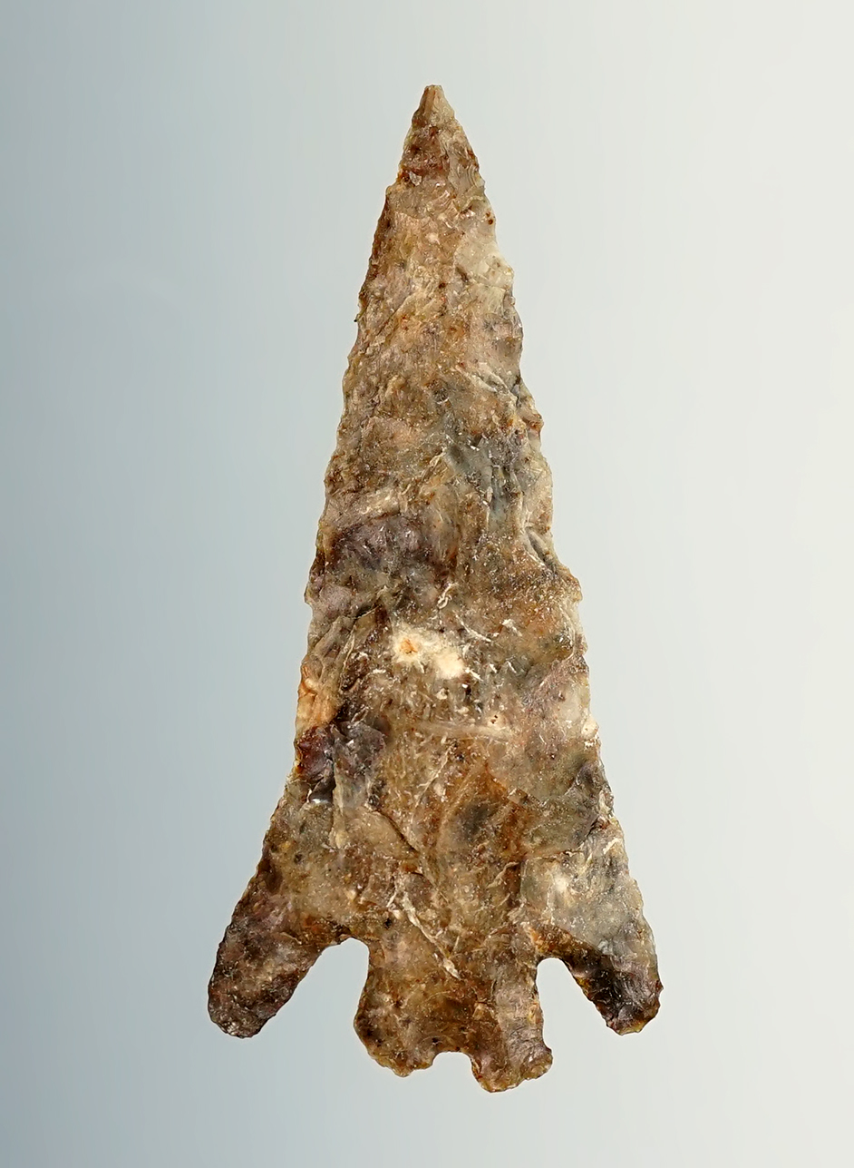 1 1/2" Columbia Plateau Split Stem. Recovered near the Columbia River in the 1960's.