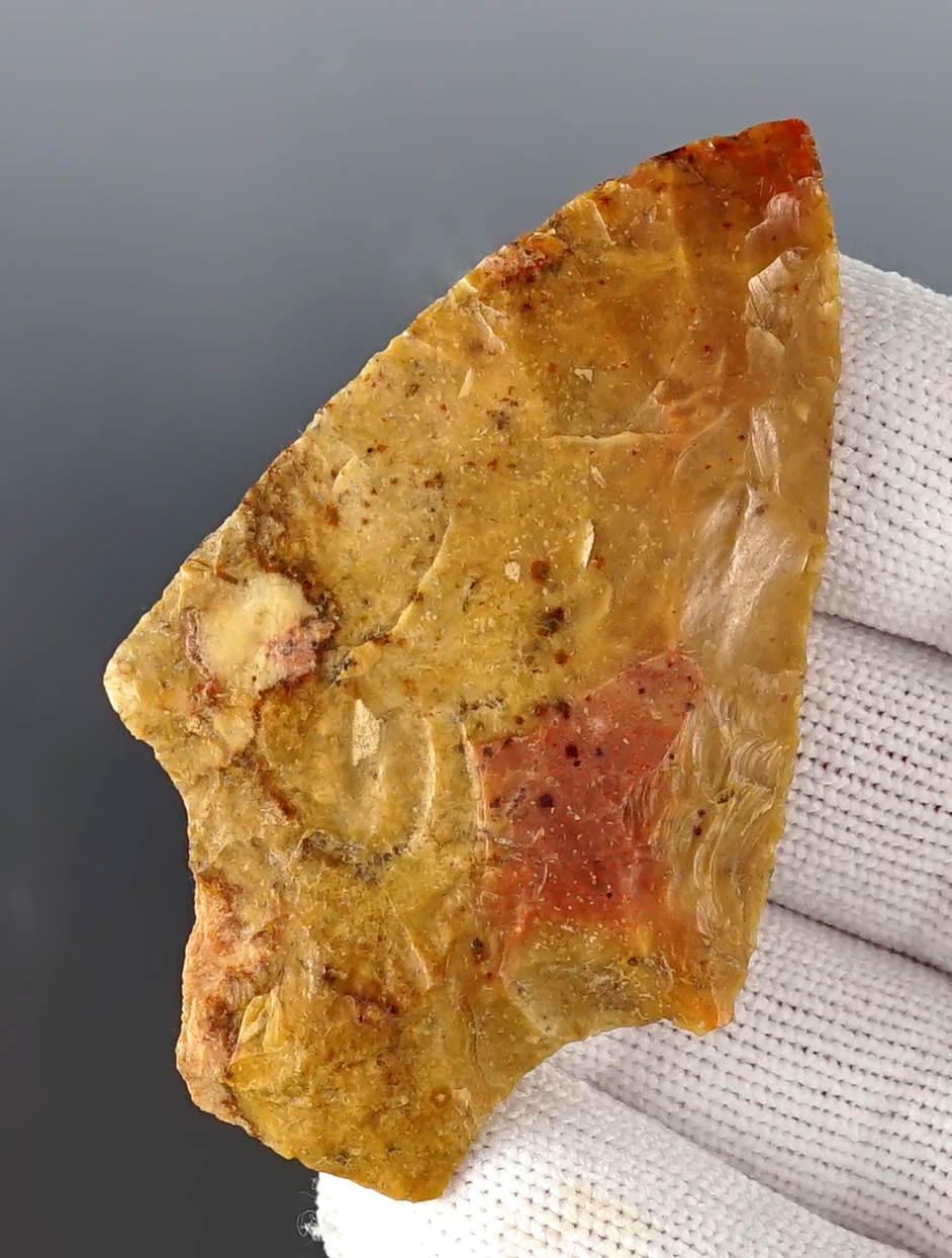 2 11/16" Elora made from beautiful material, found in Georgia.