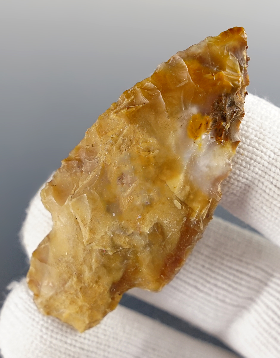 2 5/16" Stemmed Knife made from Agate. Found near the mid-Columbia River. 