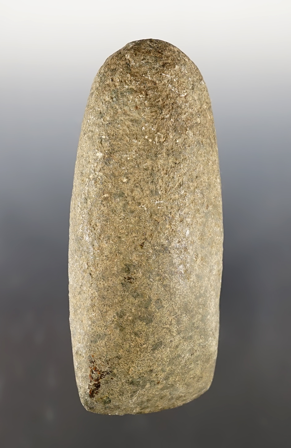 5" Hardstone Celt found in Pickaway Co., Ohio with a well polished bit.