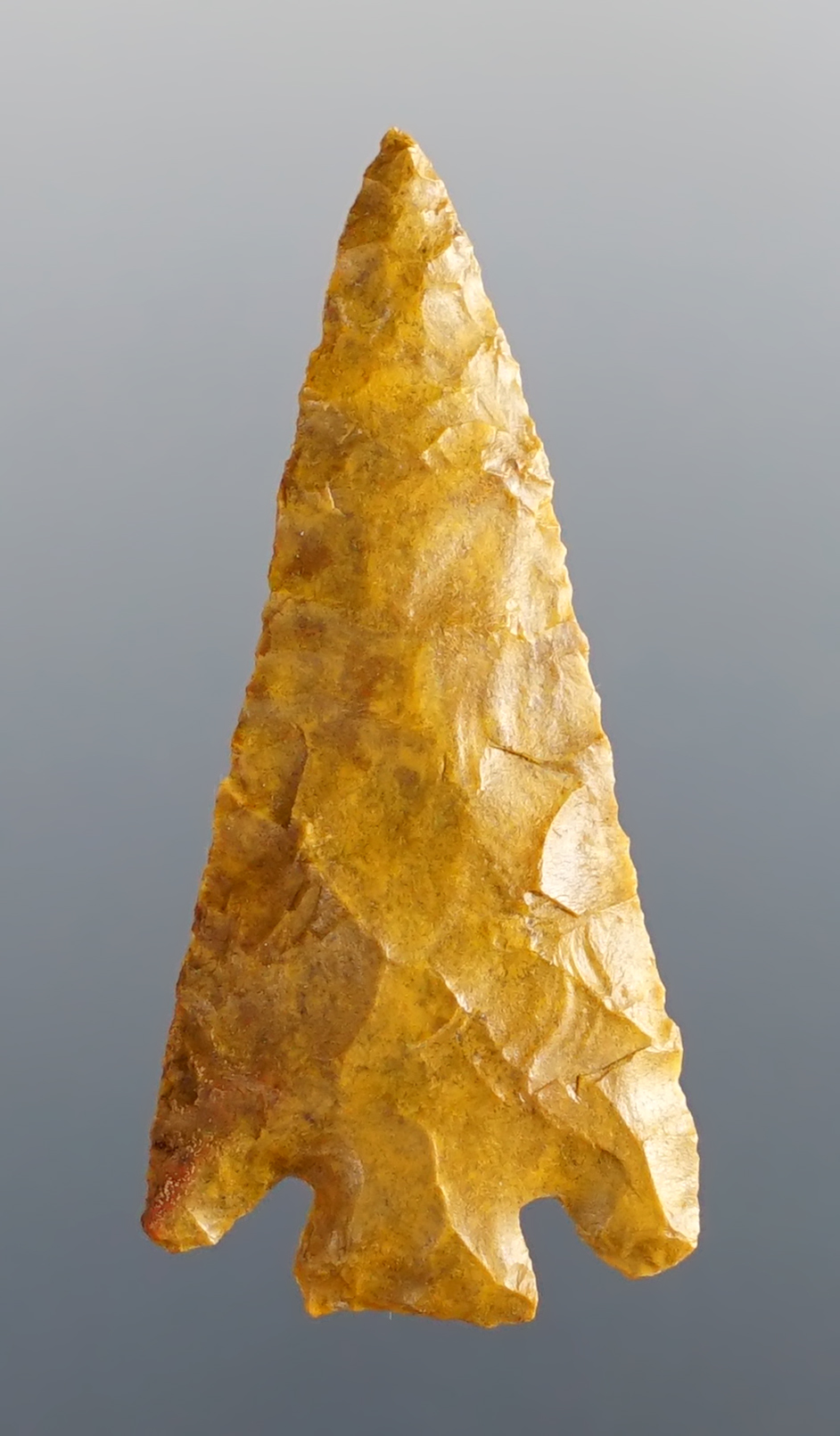 1 7/16" Columbia plateau made from beautiful yellow Jasper. Washington/Oregon area.