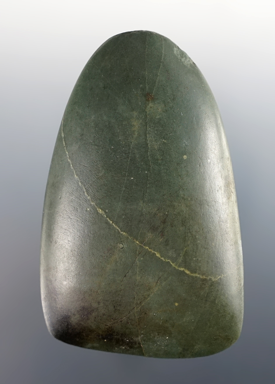 3 3/16" highly polished Pre-Columbian Celt in excellent condition.