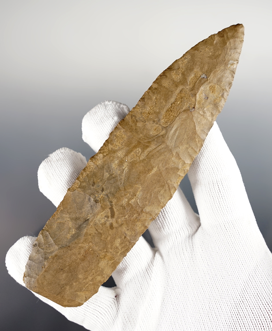 Large 5 9/16" Blade found in Tennessee. Very well patinated. 