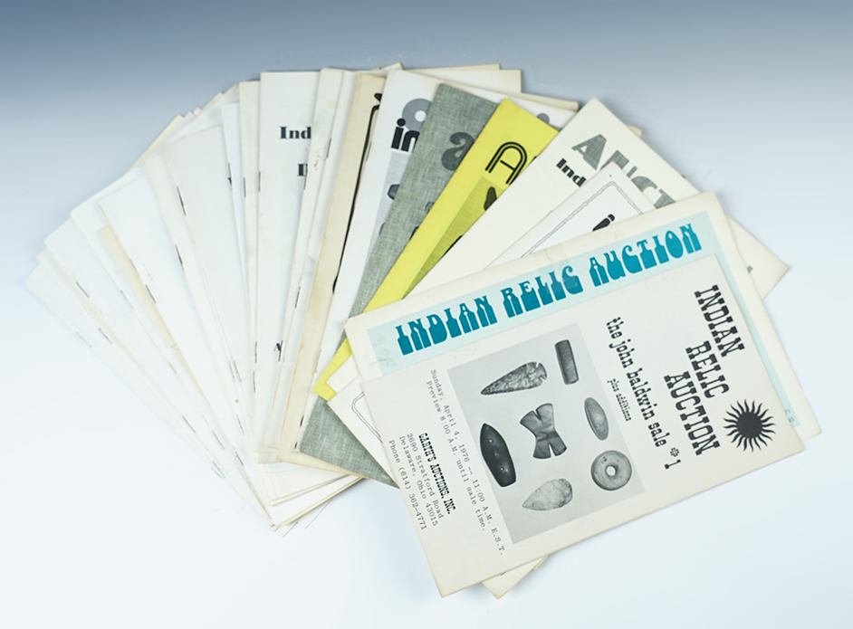 Garth's Auction Catalogs ranging from  1976-1989. Set of 27 catalogs in good condition.