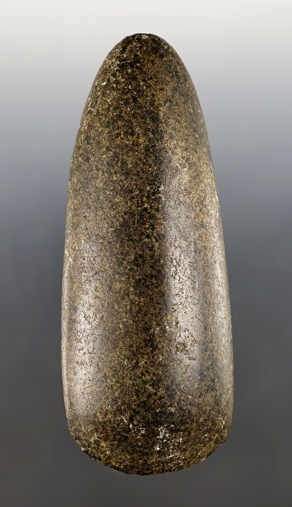 5 1/4" Hardstone Adze that is polished. Found in Butler Co., Ohio. From the collection of Jeff Jones.