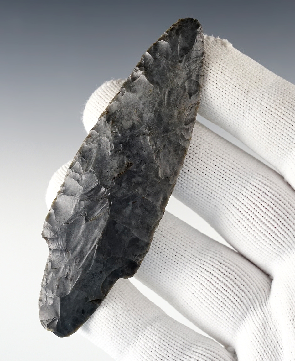 Classic styled 3 7/8" Illinois Adena in excellent condition. Comes with a Davis COA, G-8.