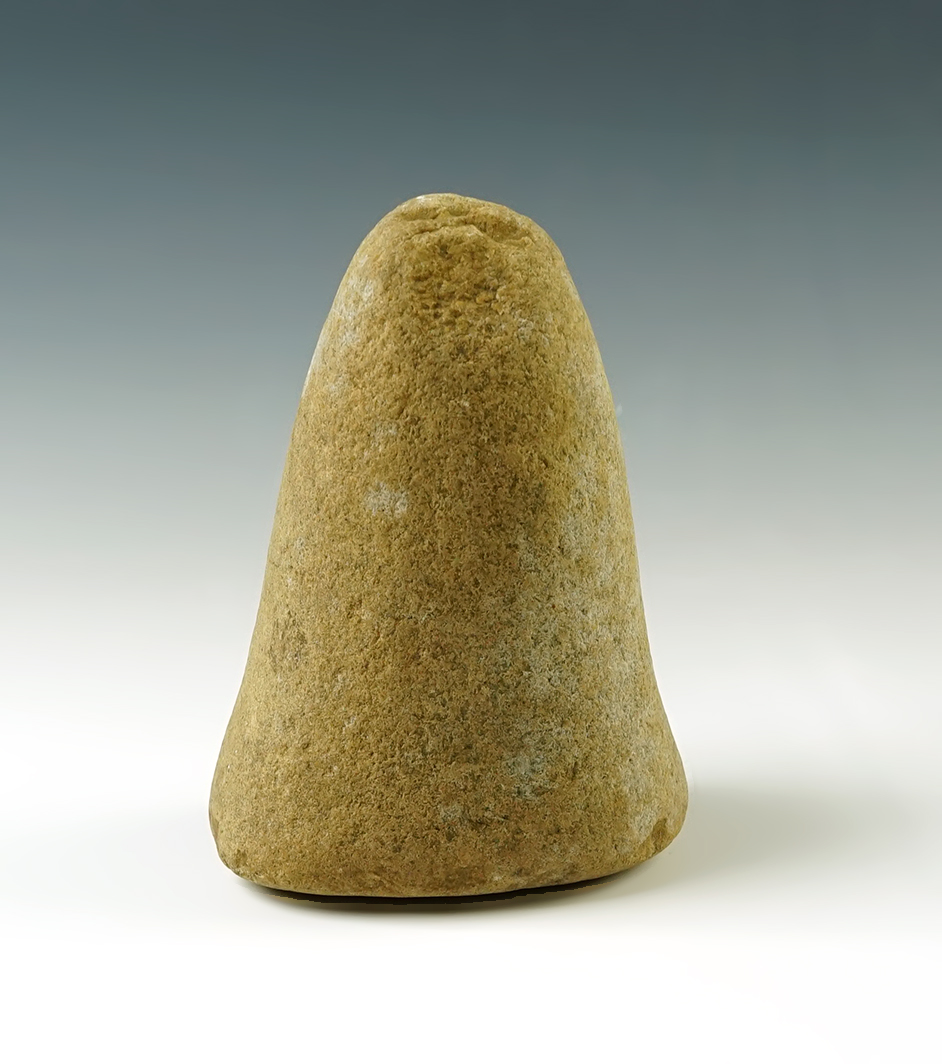 5 5/8" Ohio Bell Pestle in excellent condition. Made from patinated Hardstone.