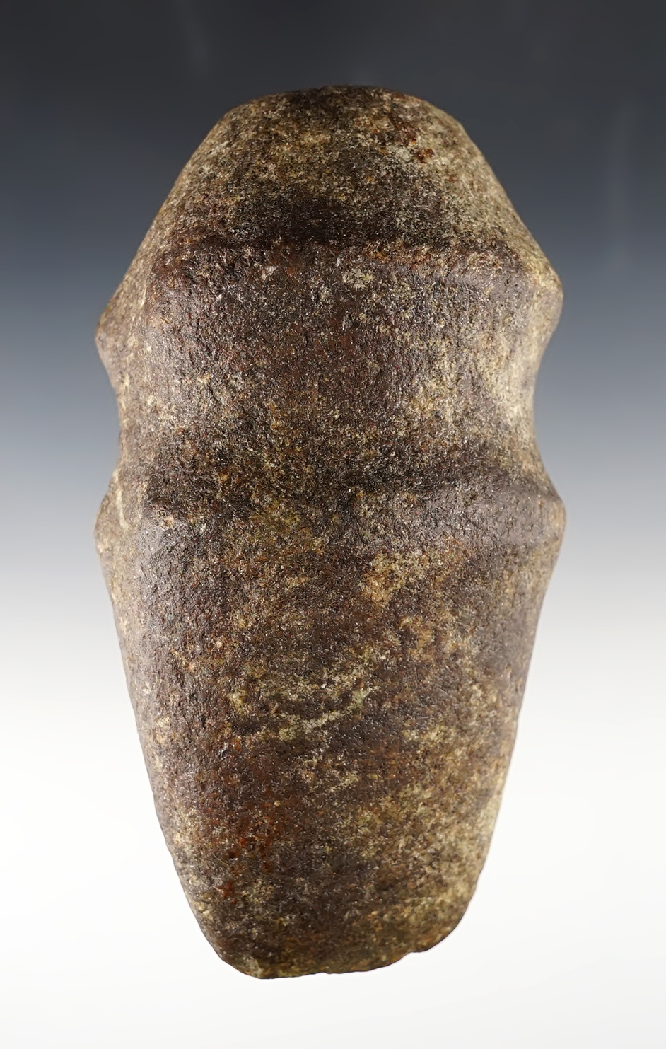 5 1/8" long Fully Grooved Trophy Axe - Tennessee near Kentucky Lake. Pictured. Dickey COA.