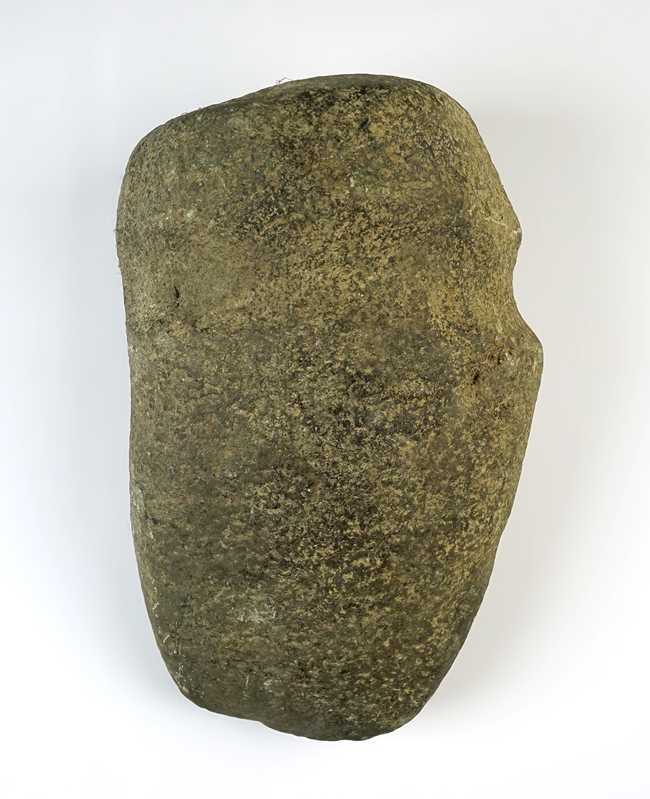 Large and uniquely styled 7 3/4" long 3/4 Groove Axe in excellent condition. Midwestern U.S.