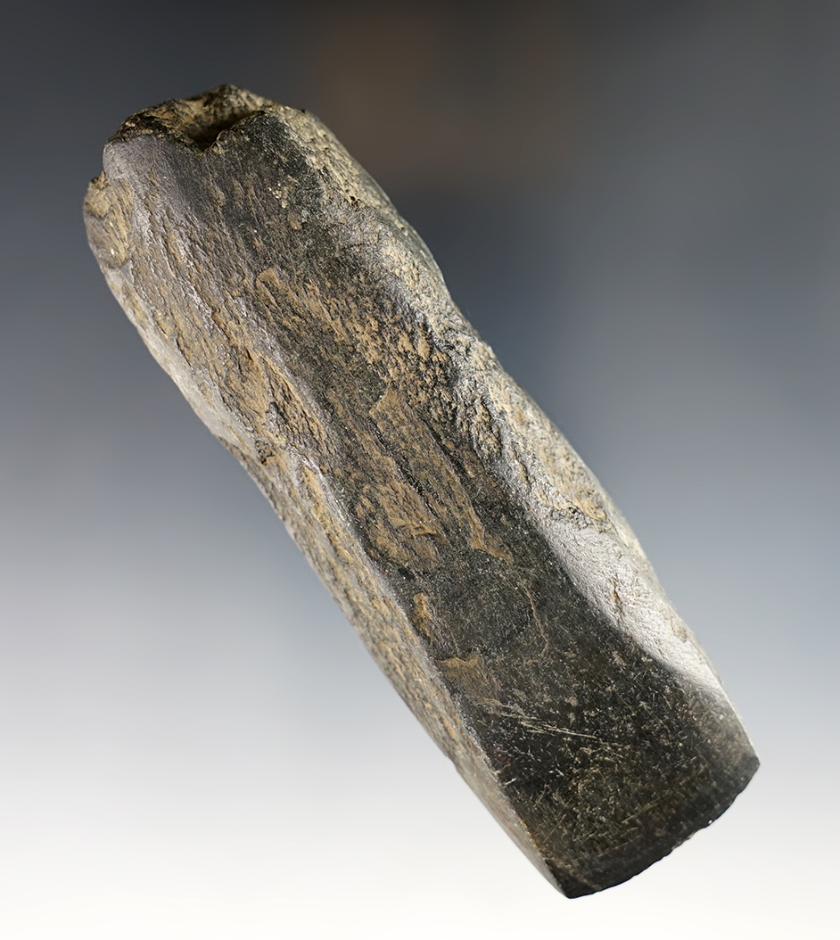 Well patinated 5 1/4" Hardstone Adze with a very nice bit. Surrey, British Columbia, Canada. 