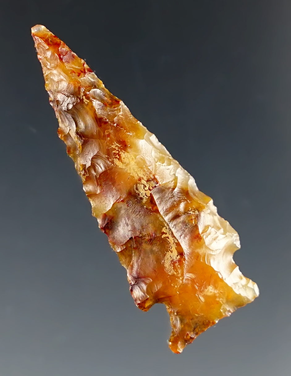 1 11/16" Snake River made from beautiful Carnelian Agate. Columbia River, Oregon.