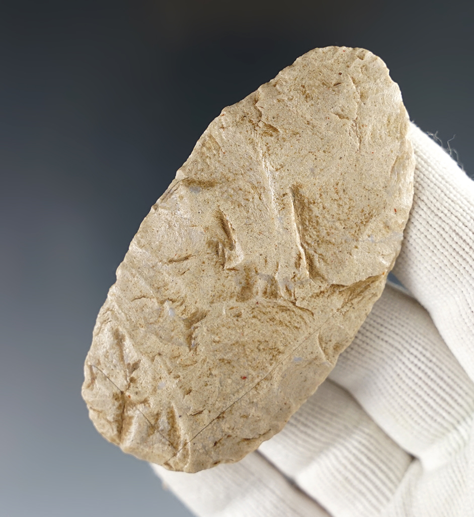 2 15/16" Knife made from Silicified Sandstone / Quartzite. Sweetwater Co., Wyoming.