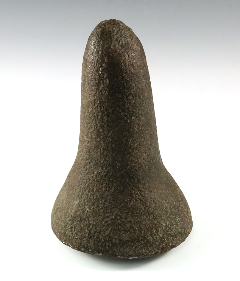 6" Hardstone Bell Pestle found in Ohio.