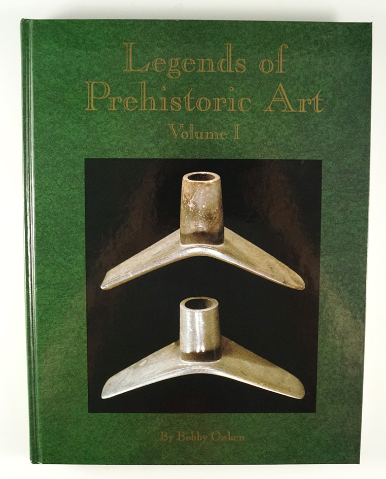 Hardcover book: "Legends of Prehistoric Art Volume 1" by Bobby Onken.