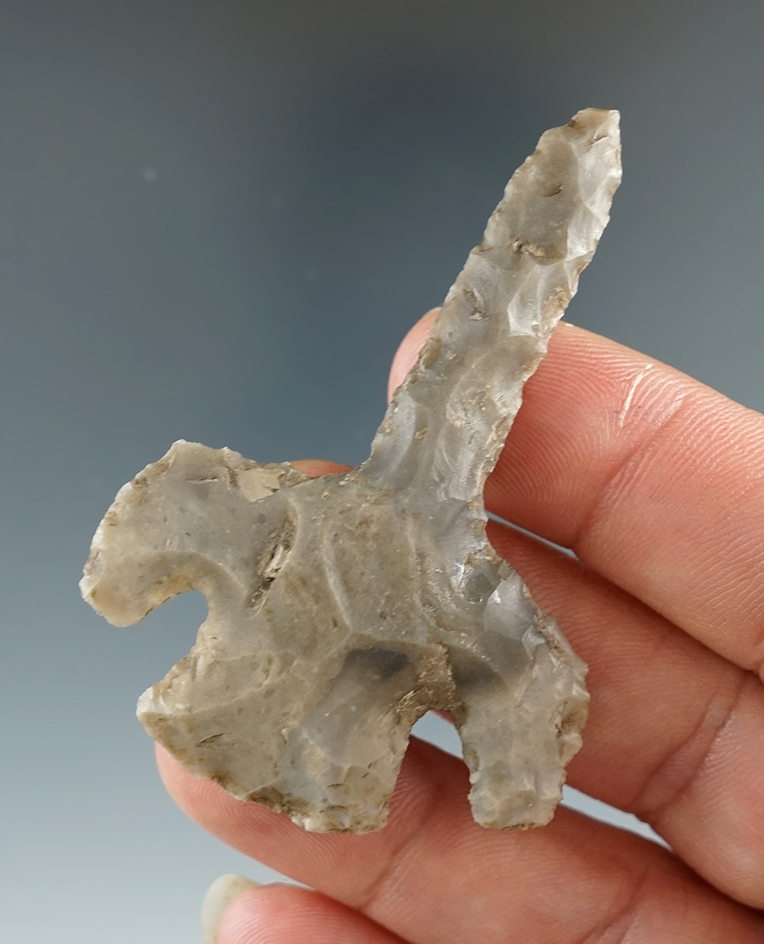 2 3/8" Castroville Drill - Coryell Co., Texas.Pictured in Who's Who #10, page 96.  Rogers COA.