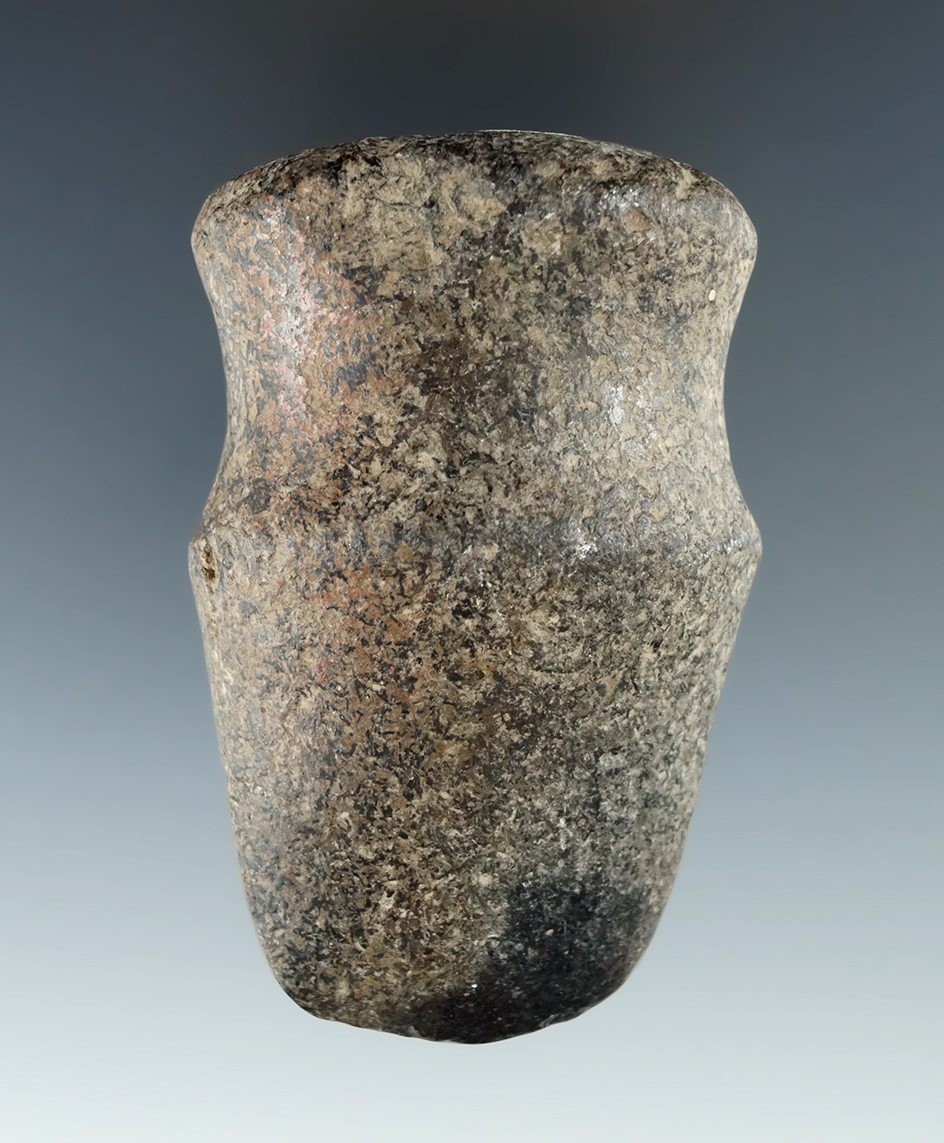 Unique 3 1/16" full grooved Miniature Axe found in Erie County New York.