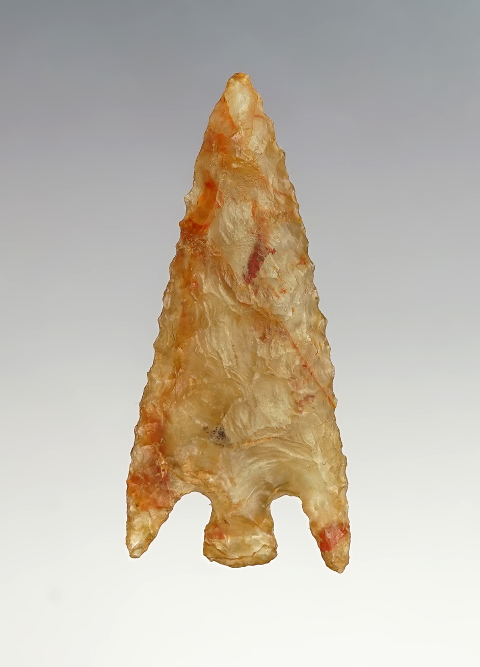 Exceptional 1 7/16" Columbia Plateau made from beautiful Agate. Washington. Ex. Billy Bush.