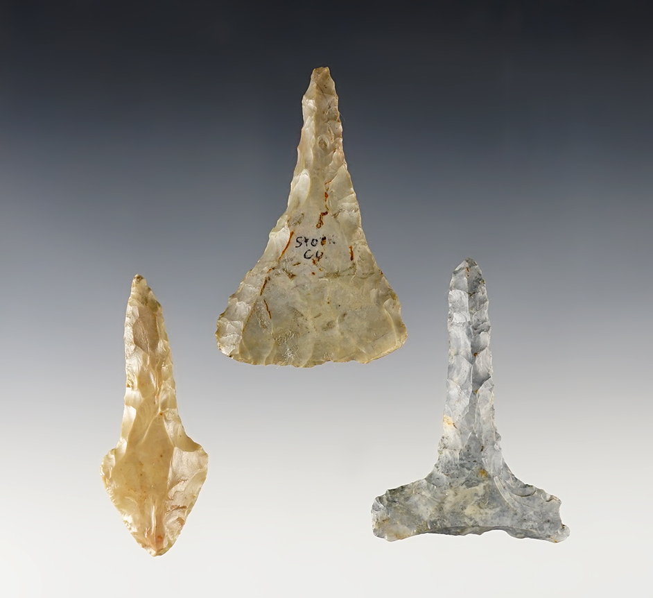 Set of 3 Ohio Drills in nice condition. The largest is 2 3/8".