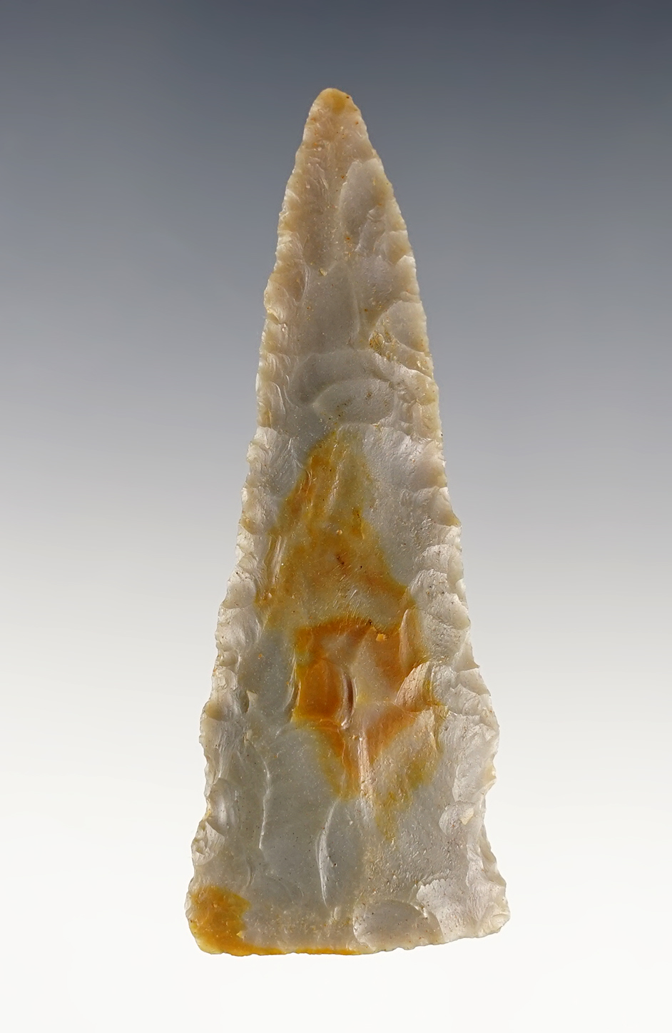 3" Ft. Ancient Triangular Knife found in Tuscarawas Co., Ohio.