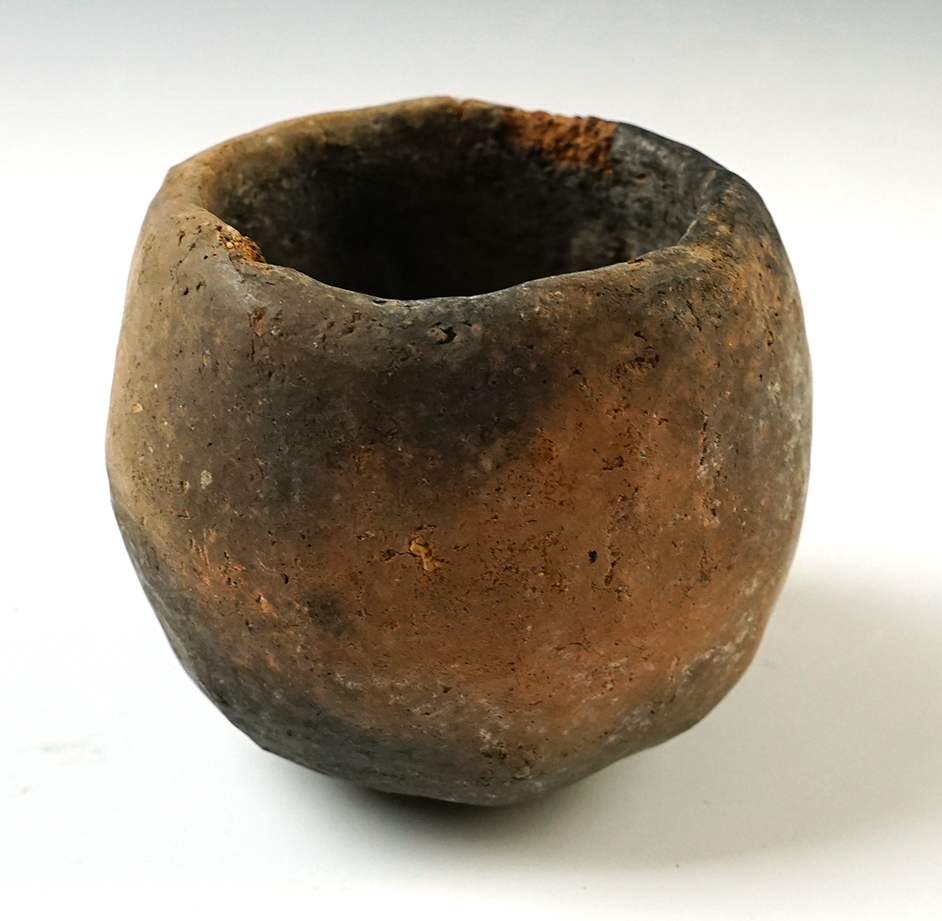 Miniature 2 1/2" tall x 2 1/2" wide Pottery Jar from the Southwestern U.S.
